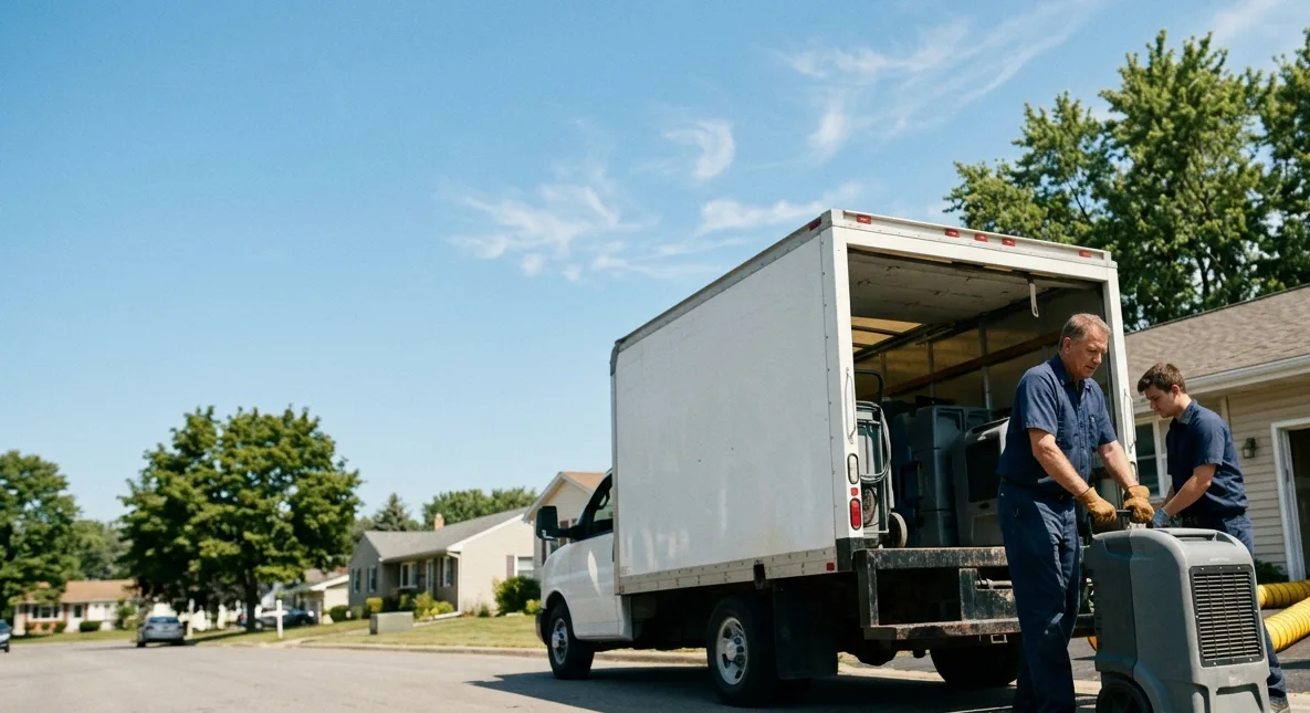 Water Damage Cleanup in Heath, OH near me